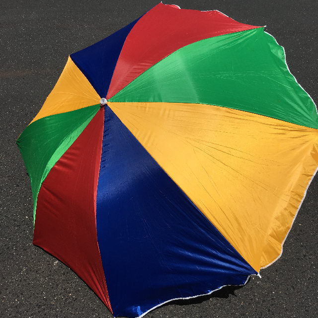 UMBRELLA, Beach - Primary Colours